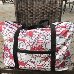 Hello Kitty zippered carry tote bag, NWOT